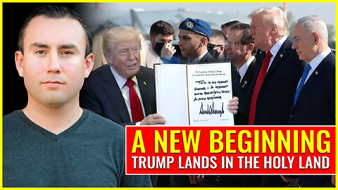 A NEW BEGINNING: Trump lands in the holy land