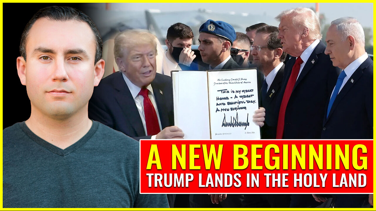 A NEW BEGINNING: Trump lands in the holy land