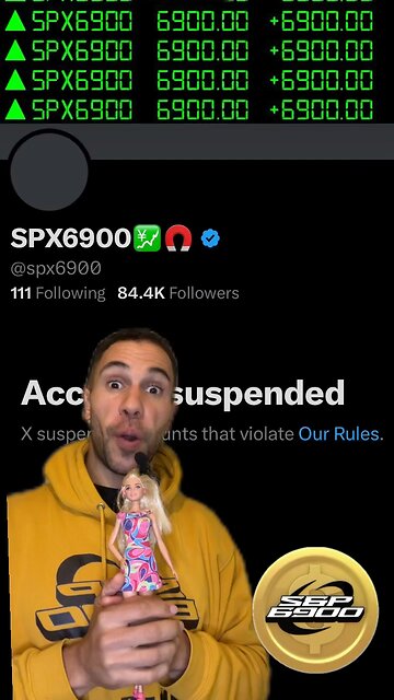 #SPX6900 is invincible