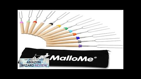 MalloMe Smores Sticks for Fire Pit Long Marshmallow Roasting Sticks Smores Review