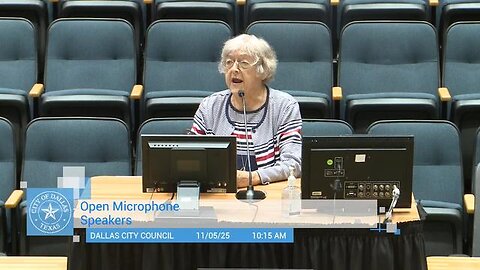 Dallas Anti-Fluoridation Activists Linda and Joe School The City Council and Mayor Nov 5th 2025