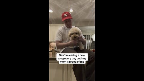 Day 1 releasing a new song every day until my mom is proud of me