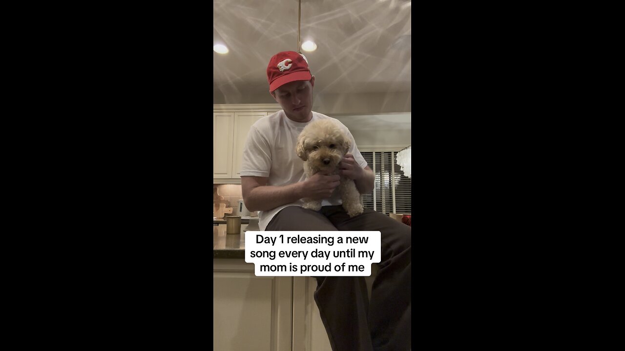Day 1 releasing a new song every day until my mom is proud of me
