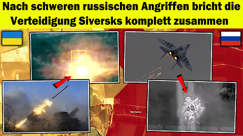🔥 Ende in Siversk? Verteidigung kollabiert nach russischem Luftschlag?⚠️💥 Ukraine Krieg