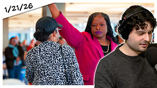 Democrats Lock In for CIVIL WAR? | American Anchor Baby 1/22/26