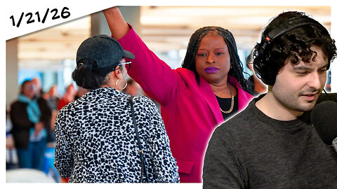 Democrats Lock In for CIVIL WAR? | American Anchor Baby 1/22/26