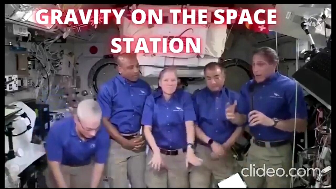 SO CALLED ''GRAVITY'' ON THE ISS - OOPSIE 😂