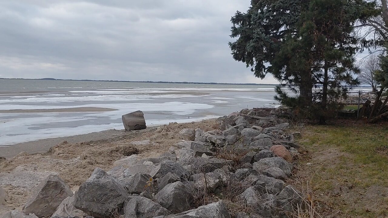 Lake Erie blew away....