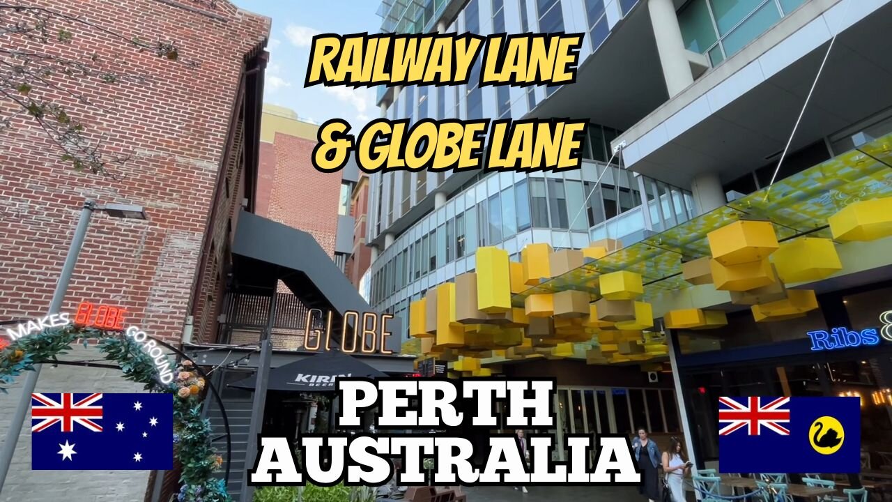 Exploring Perth Australia: A Walking Tour of Railway Lane & Globe Lane