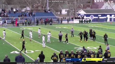 NOVEMBER 29 2025 HIGH SCHOOL FOOTBALL: FARRELL VS SETON LESALLE PART 12