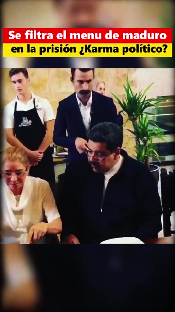 EL SALVADOR AVANZA - 🚨😱 ¡Así come ahora Maduro en prisión! se filtra su menú carcelario 🚨😱