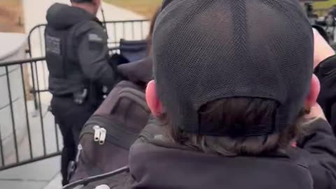 Patricia Eguino getting arrested after assaulting J6 patriots!