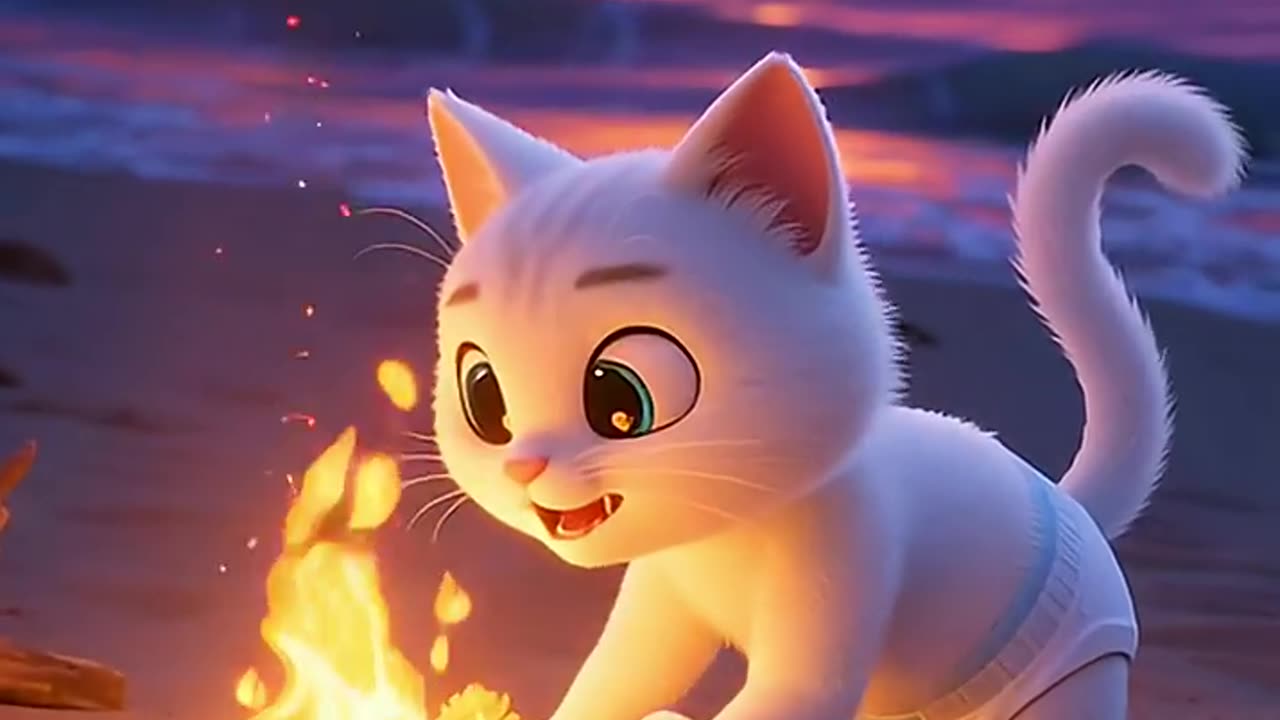 Evil cat mother!The kittens return.