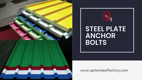 Reliable Steel Plate Anchor Bolts - www.qatarsteelfactory.com