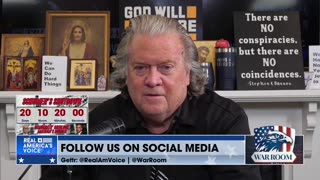 BANNON: The Illegitimate Regime Knows Its Time Is Running Out. They Stole The Election, Crushed Dissent, And Still Couldn’t Stop Trump’s Return. Providence Is On Our Side