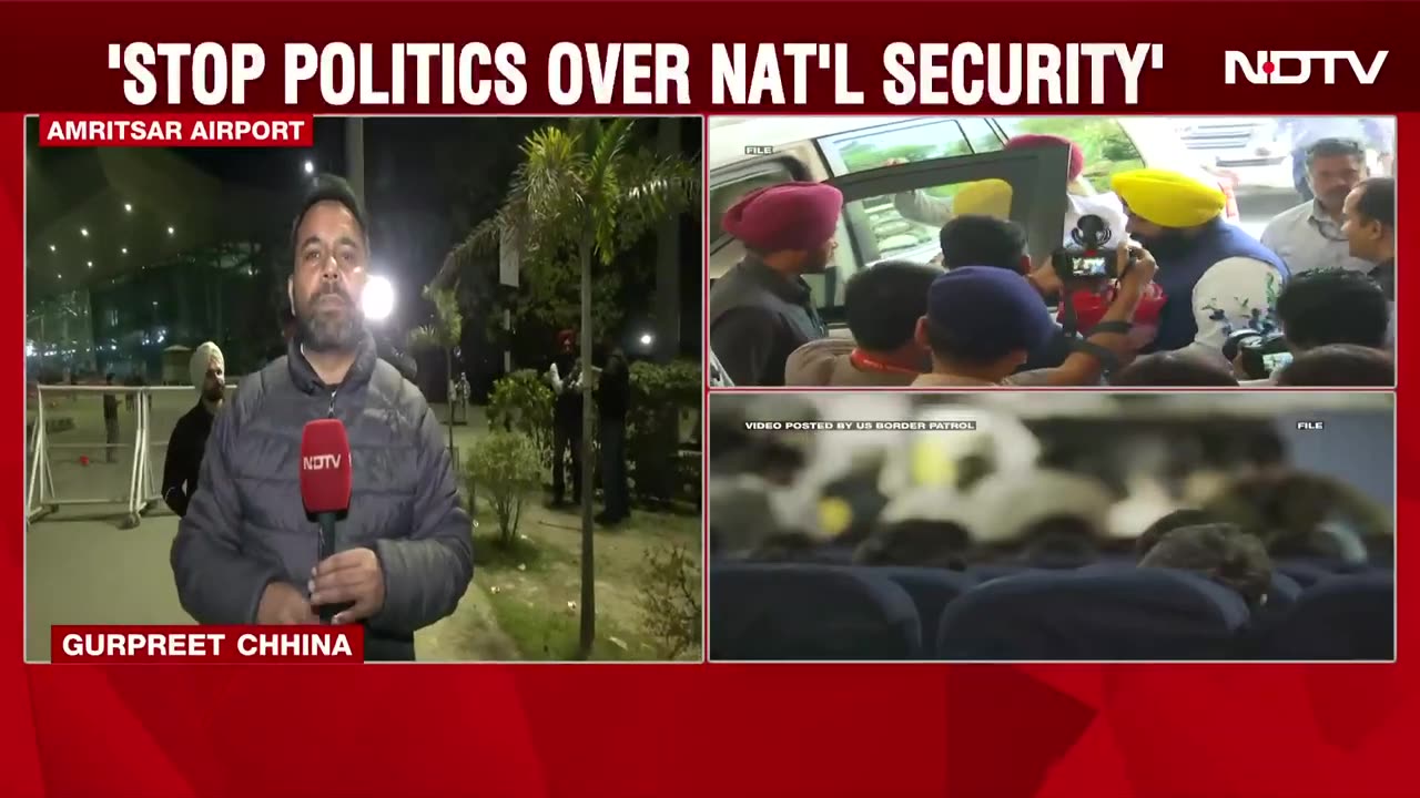 US Deportation News | US Plane Carrying 2nd Batch Of 119 Indian Immigrants Lands In Amritsar