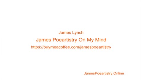 James Poeartistry On My Mind