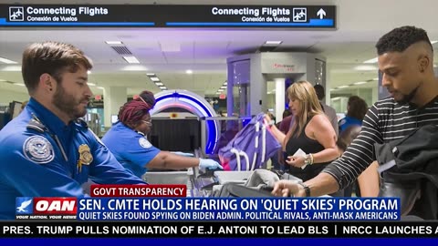 Senate Probes TSA’s “Quiet Skies” Spy Program on Americans