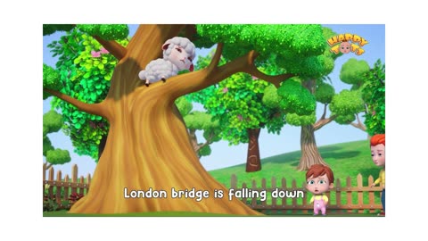 London Bridge Is Falling Down | Nursery Rhymes & Kids Songs