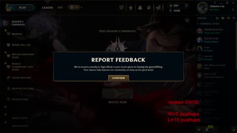 league of legends ranked. - #rumbletakeover.