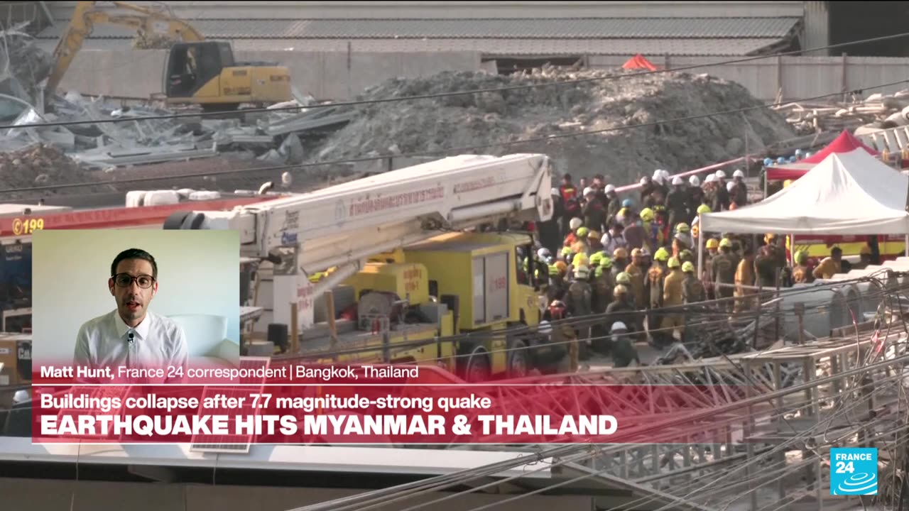 Powerful earthquake rocks Thailand and Myanmar • FRANCE 24 English