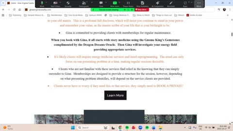 Specializing: GinaVirginiaCasella.com