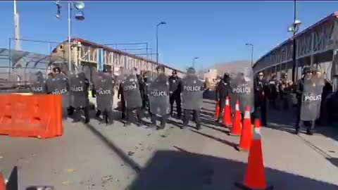 BREAKING: The El Paso port of entry is closed just minutes after President Trump