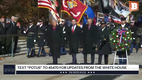 LIVE: President Trump Participates in Veterans Day Observance Ceremony...
