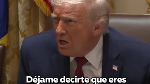 Trump arremete contra una periodista: "Usted es la reportera más odiosa del mundo"