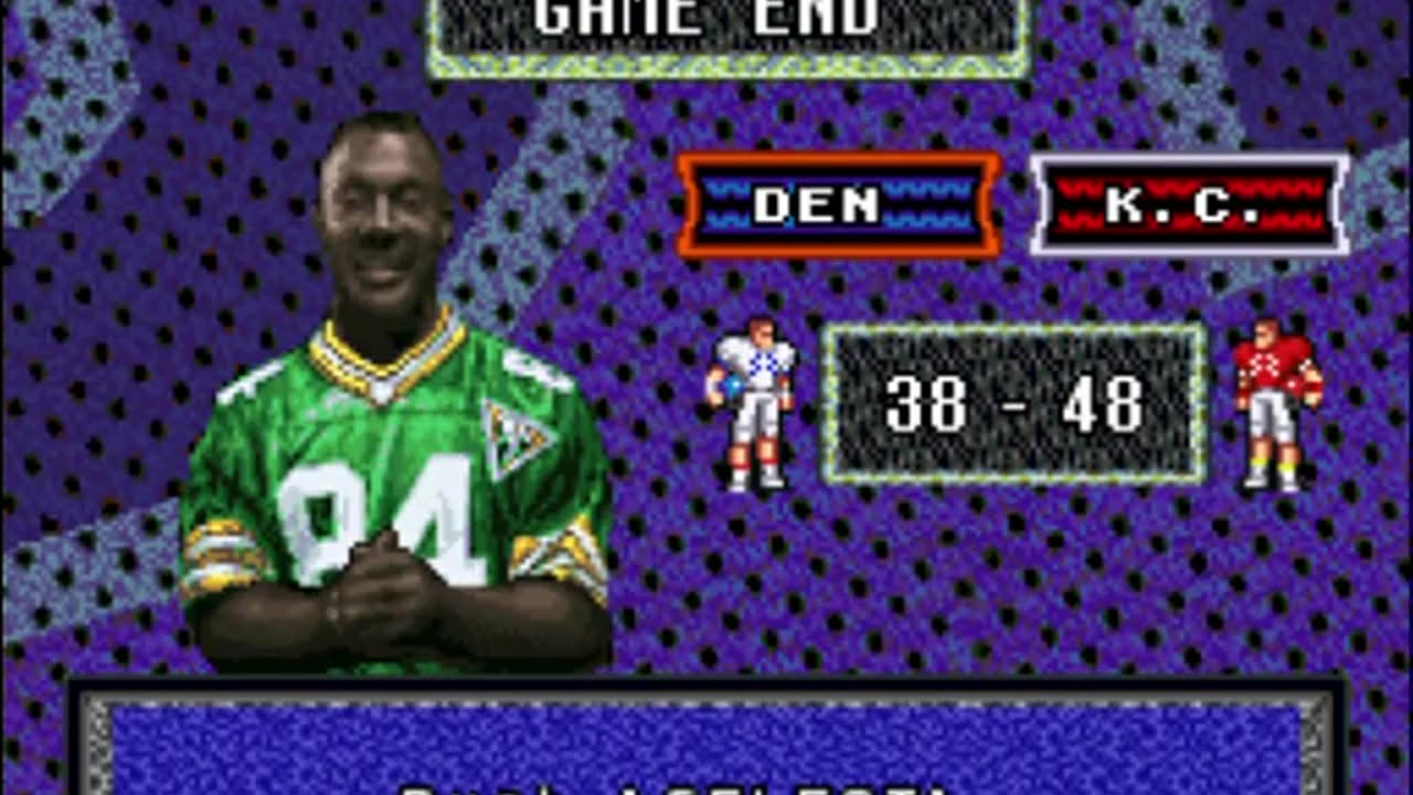 Snes Rom Sterling Sharpe End 2 End Football