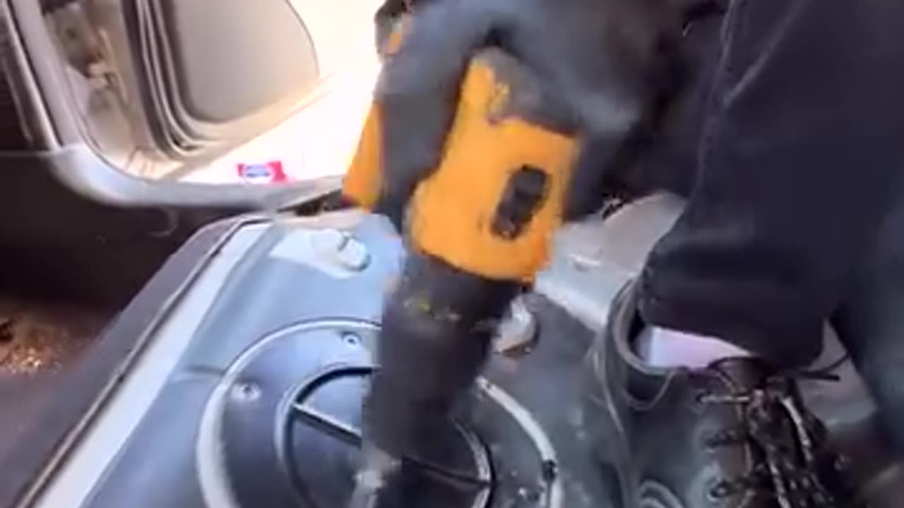 Stole money from car