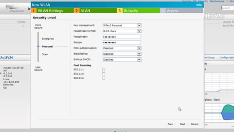 Add ARUBA to network as an Access point NETVN