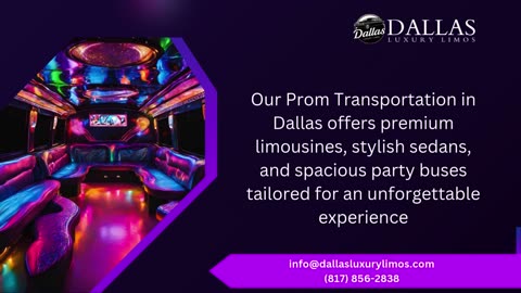 Prom Transportation Dallas Prices