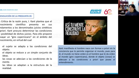 ANUAL ADUNI 2021 | Semana 15 | Filosofía