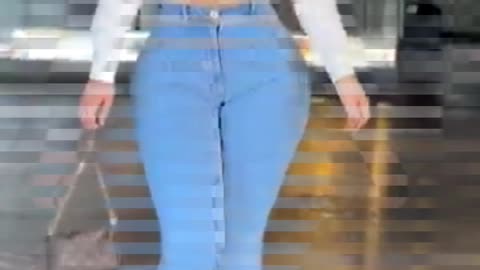 Sporty Luxe: Blue Jean Summer Fitness Vibes