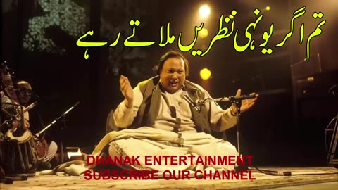 Tum agar yunhi nazren milate rahe