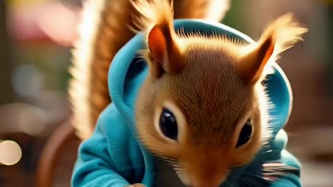 🐿️ Adorable Squirrel’s Big Nutty Adventure 🌰 | Funny Cute Animal Video