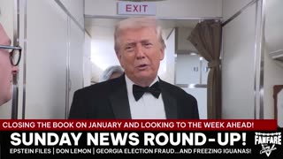 SUNDAY NEWS ROUNDUP: President Trump Attends Wedding | Talk Shows Worried About Tulsi | And More!