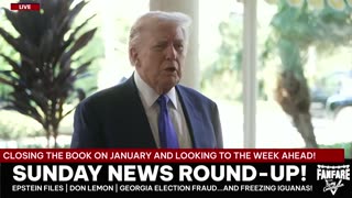 SUNDAY NEWS ROUNDUP: President Trump Attends Wedding | Talk Shows Worried About Tulsi | And More!