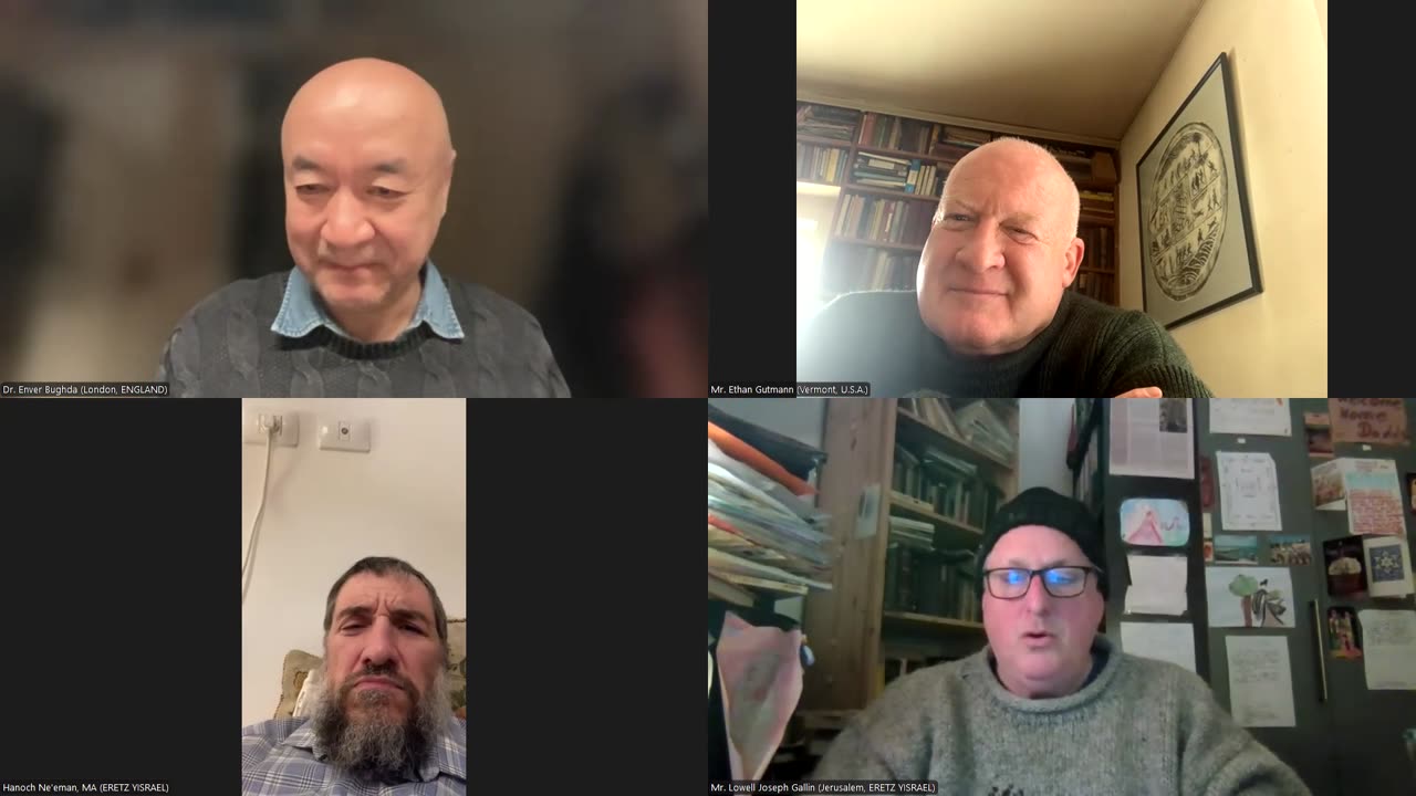 R&B Monthly Seminar: R&B Uyghur-Israel Fellowship (Episode #33 -- Thursday, January 16th, 2025). Co-ChairMEN: DR. Enver Tohti Bugdha (London, ENGLAND). MR. Ethan Guttman (Vermont, U.S.A.)