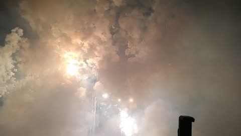10.00 salute fireworks NLPC 10th ann. in 2018