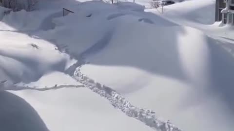 Snow in Kamchatka, Russia January 16, 2026