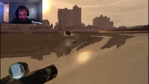 GTA IV PC Gameplay Drinking with Roman