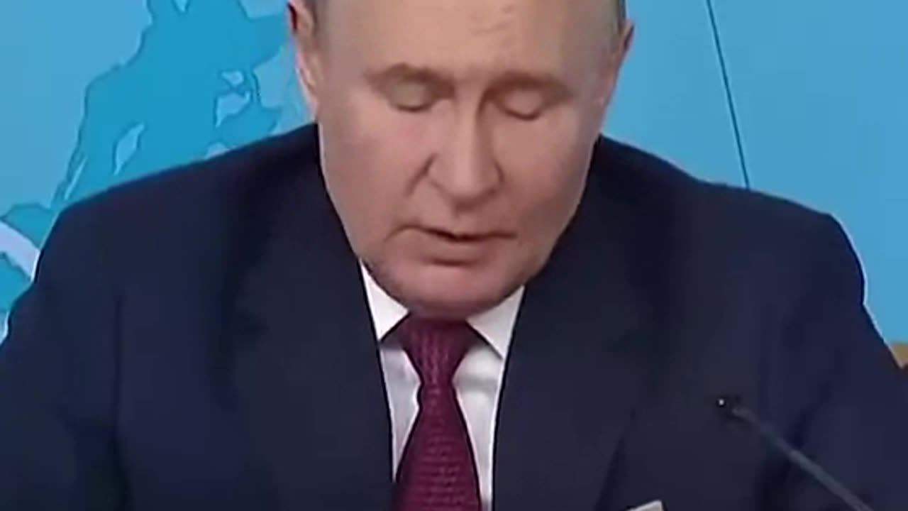 PUTIN ANOUNCES HIS REQUIREMENTS FOR A CEASE FIRE AND AN END TO WAR...