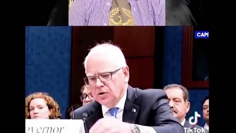 TIM WALZ gets destroyed