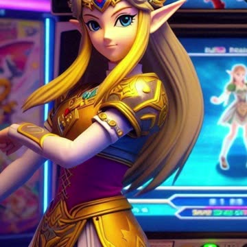 Dance Dance Halloween Hyrule Castle - Short 02