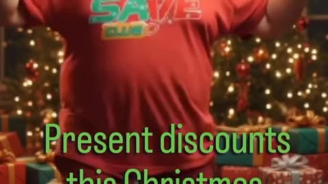 Present discounts this Christmas with Save Club!