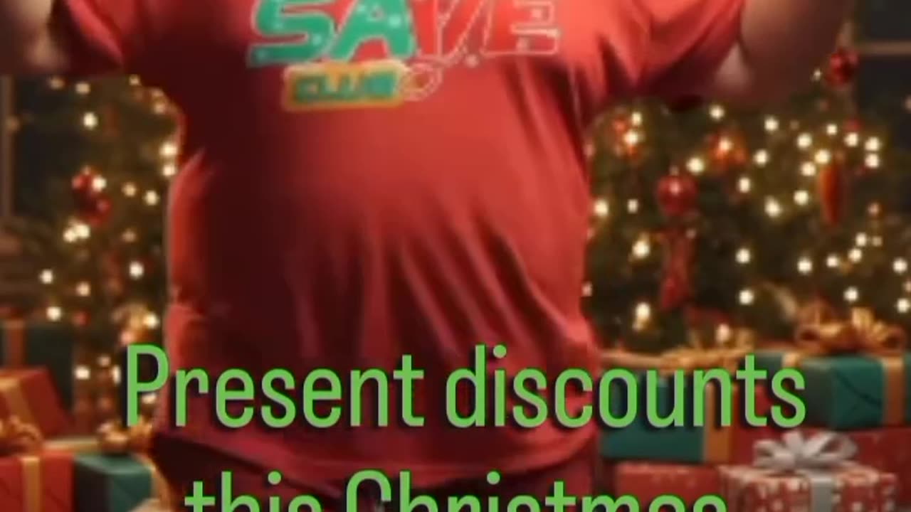 Present discounts this Christmas with Save Club!