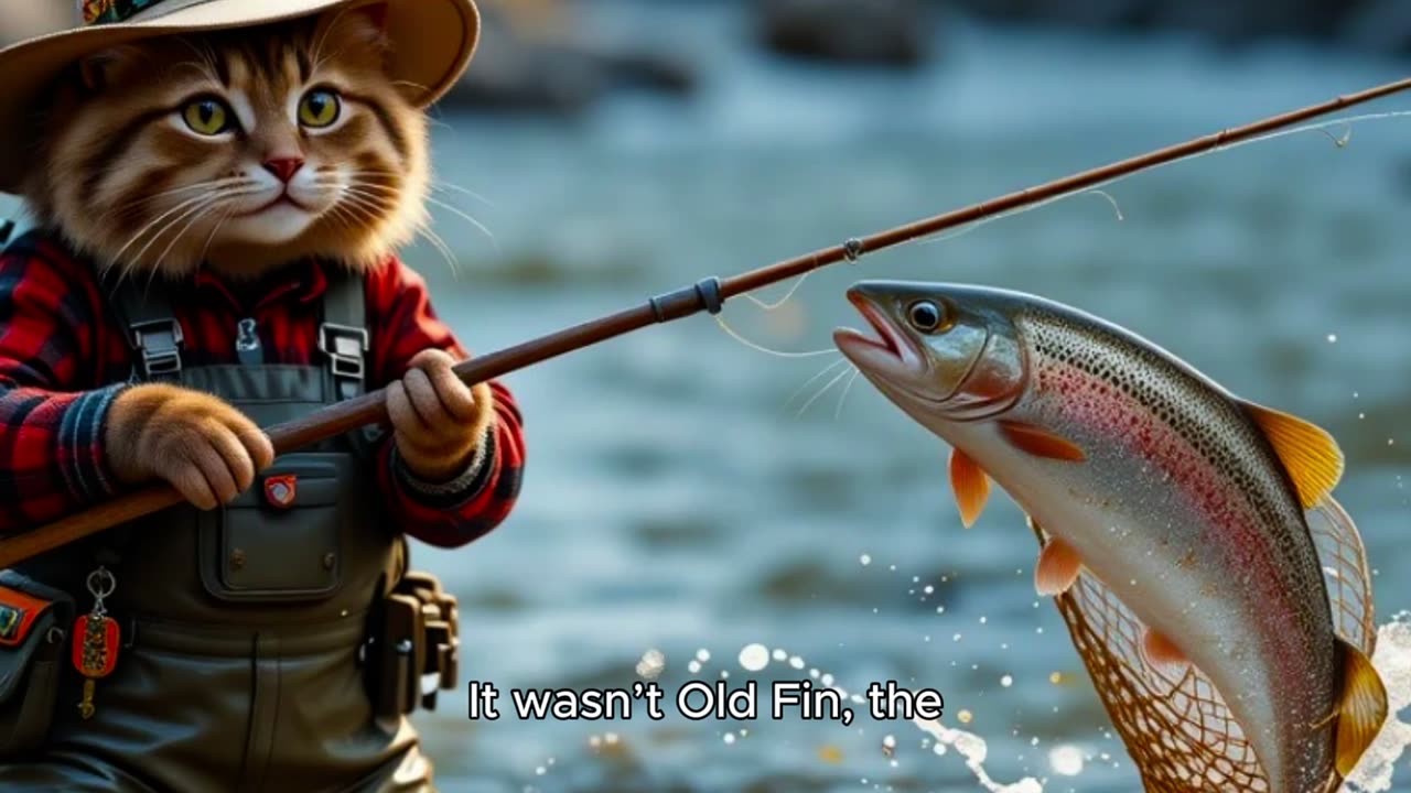 Whiskers Relaxing day fishing on the river!