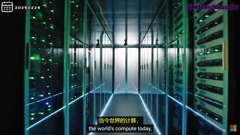 #量子计算：20250224 微软发布 Majorana 1 量子芯片！（中英双语字幕）